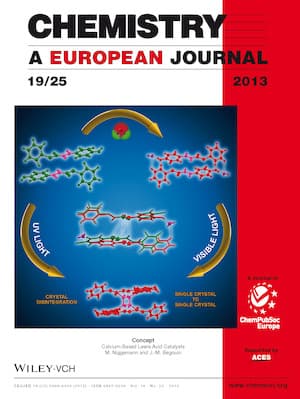 Journal cover featuring lab research